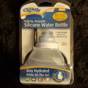 Reusable Fold-Up Water Bottle 20oz